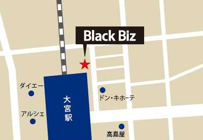 ブラックビズ大宮・地図